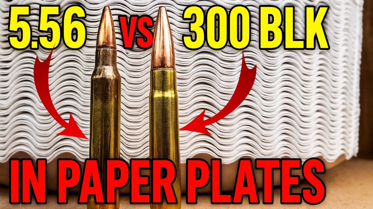 5.56 НАТО против 300 Blackout: неожиданные результаты...