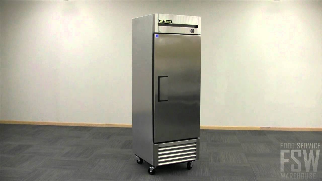 True Solid Door Reach-In Refrigerator Video (T-23)