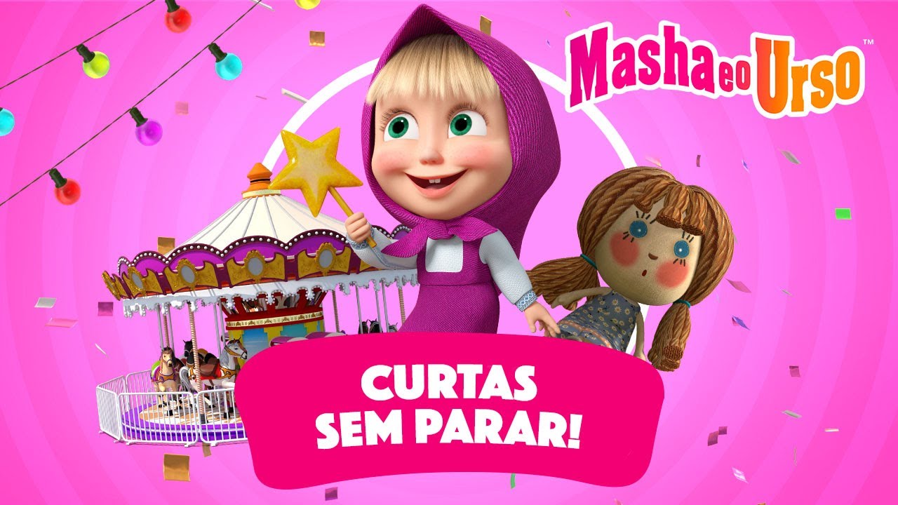 Masha e o Urso 👱‍♀️🐻 🎬 Curtas Sem Parar! 📺🎉 Coleção de desenhos animados