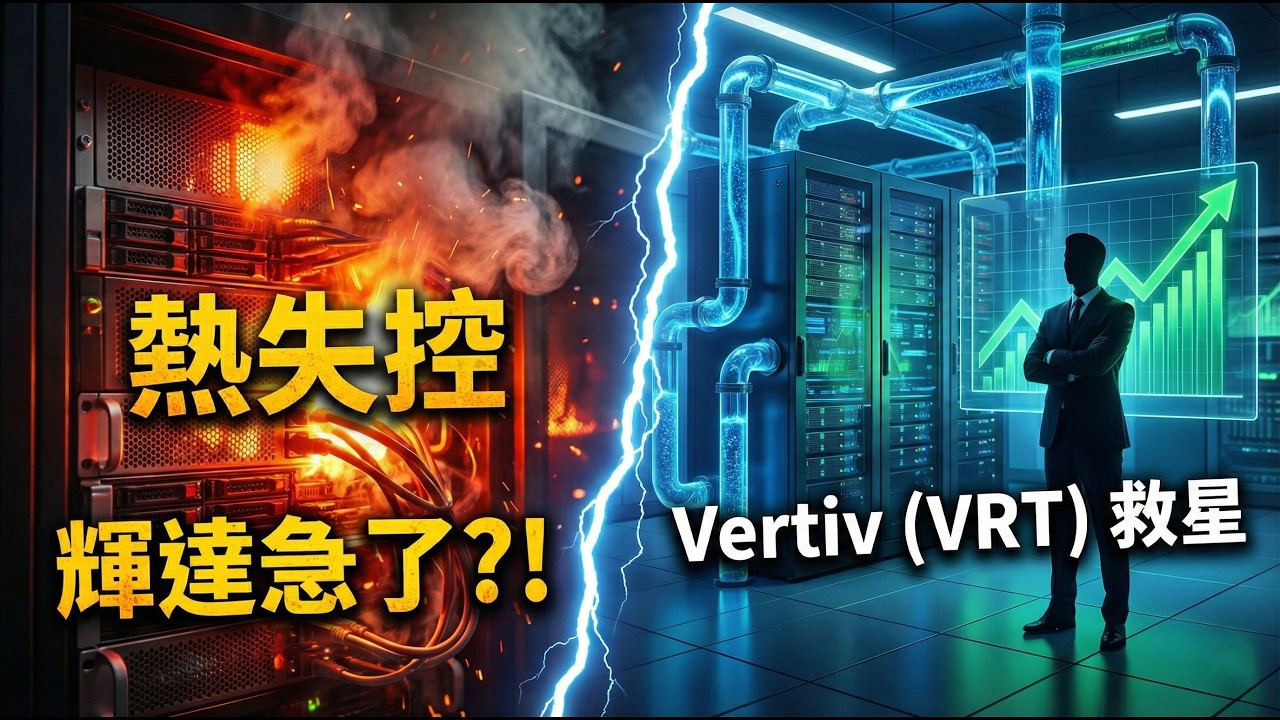 黃仁勳不能沒有它？Vertiv (VRT) 獨佔 AI 液冷商機，手握 150 億美元「鐵票訂單」！華爾街不敢說的 AI 鏟子股真相。