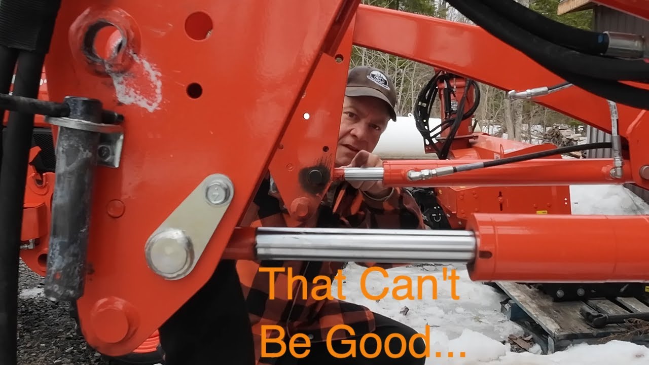 667 Kubota LX2610 Tractor. Attaching the LA535 Front End Loader. Mount and Maintenance.   4K