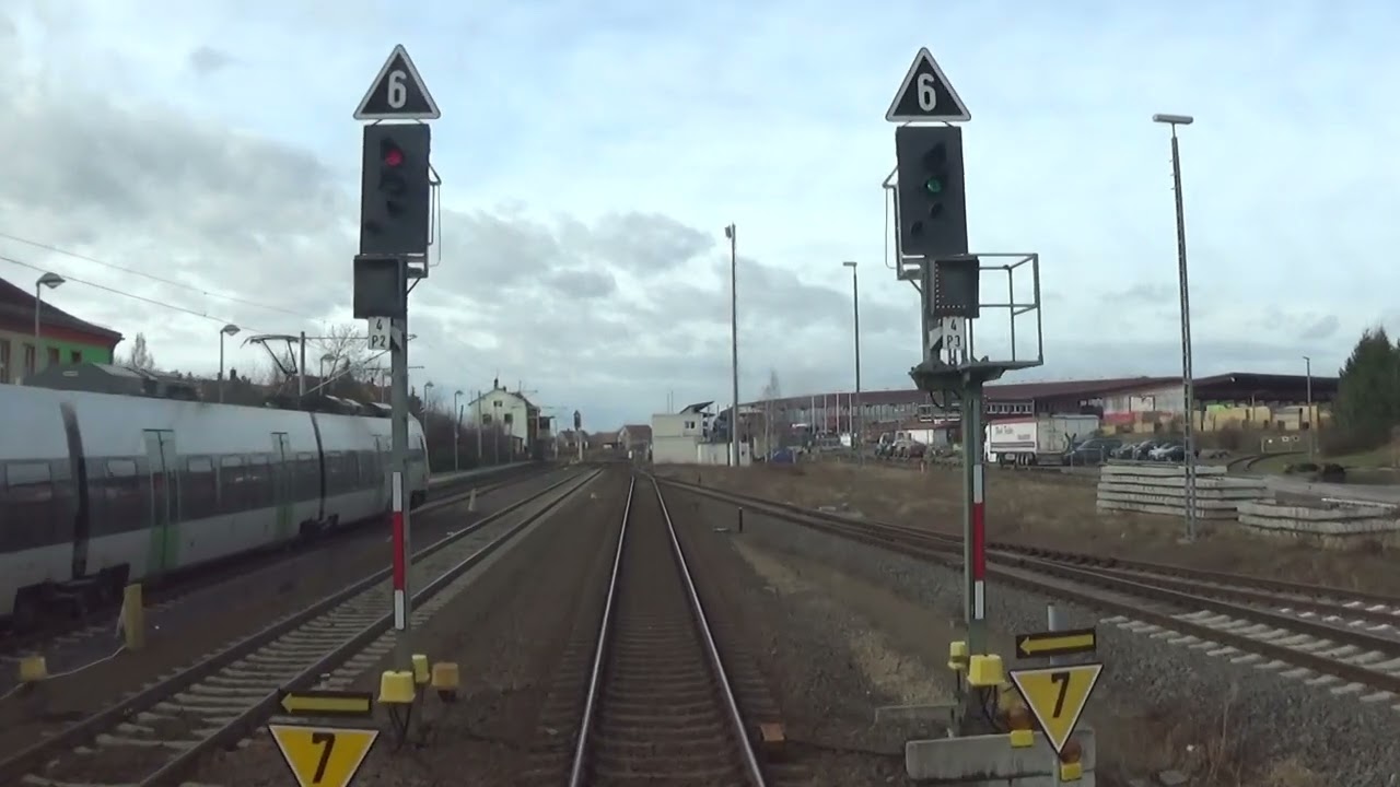 Führerstandsmitfahrt Chemnitz Hbf - Leipzig Hbf, Teil 3 von 5