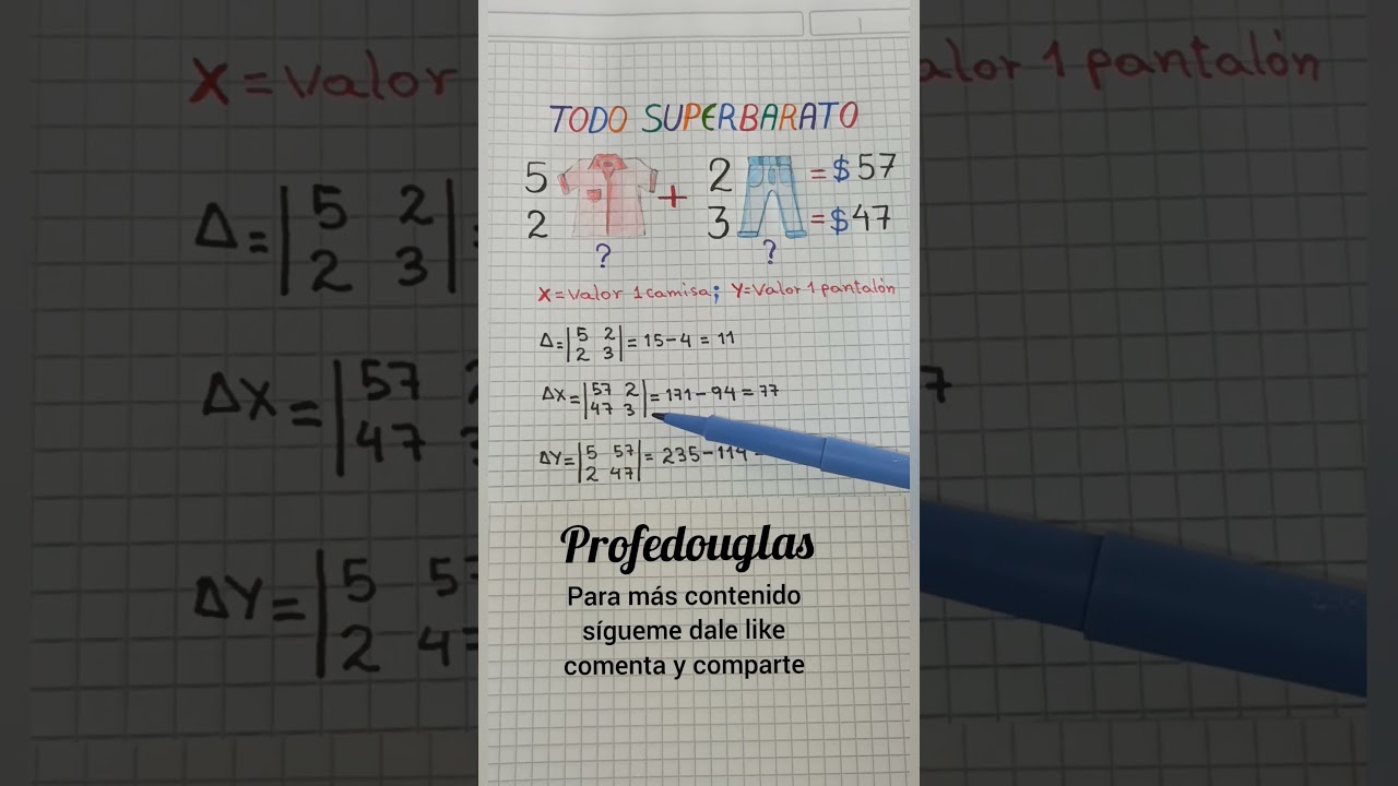 matem&aacute;ticas y vida real para que sirven las matrices #profedouglas #math #matematika #algebra #jesus
