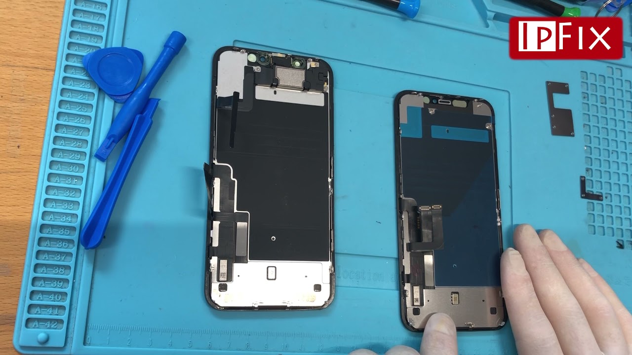 iPhone 11 - Reparation af skærm (Skærm reparation) Skift skærm (Gør det selv) DANSK!!!