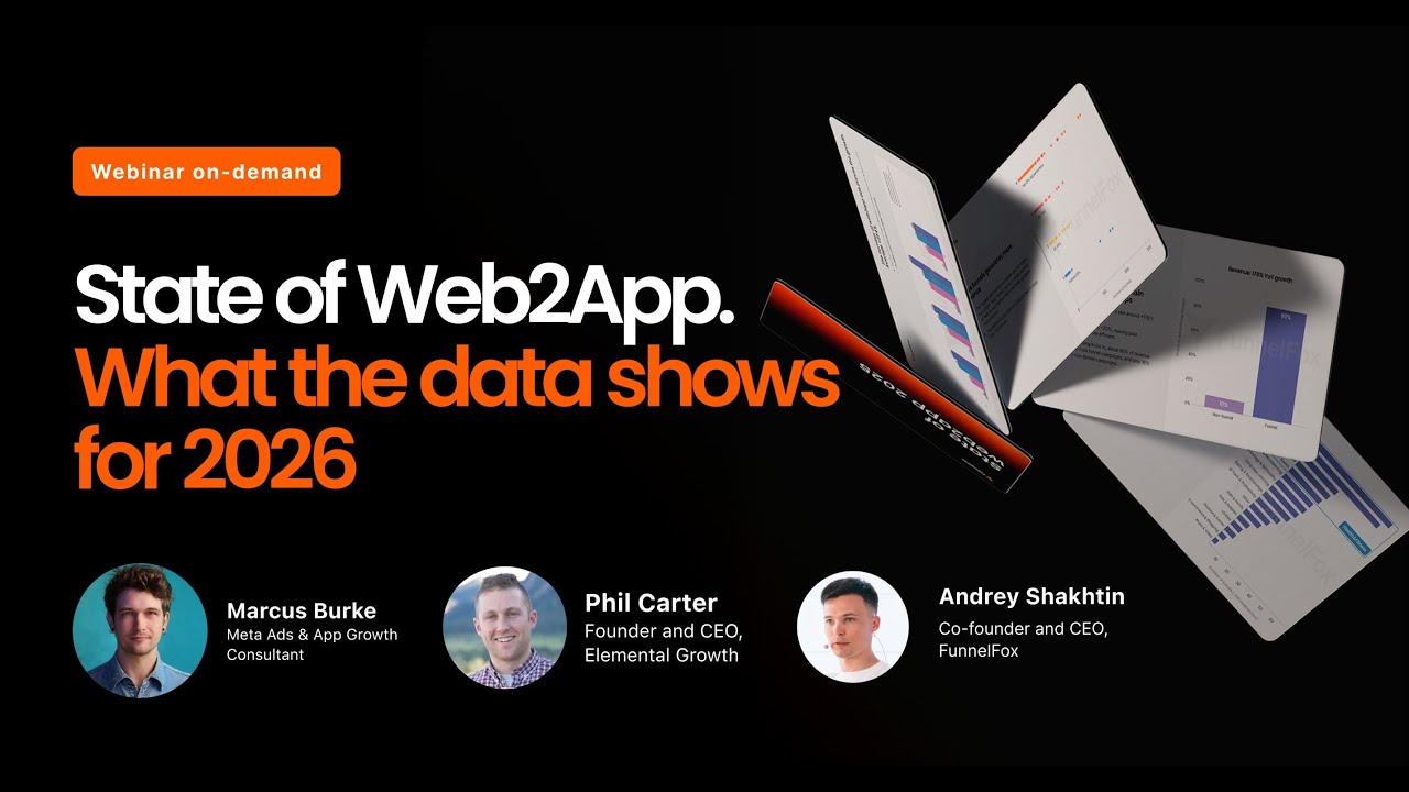 State of Web2App 2026: Funnels, Pricing & Subscription Growth