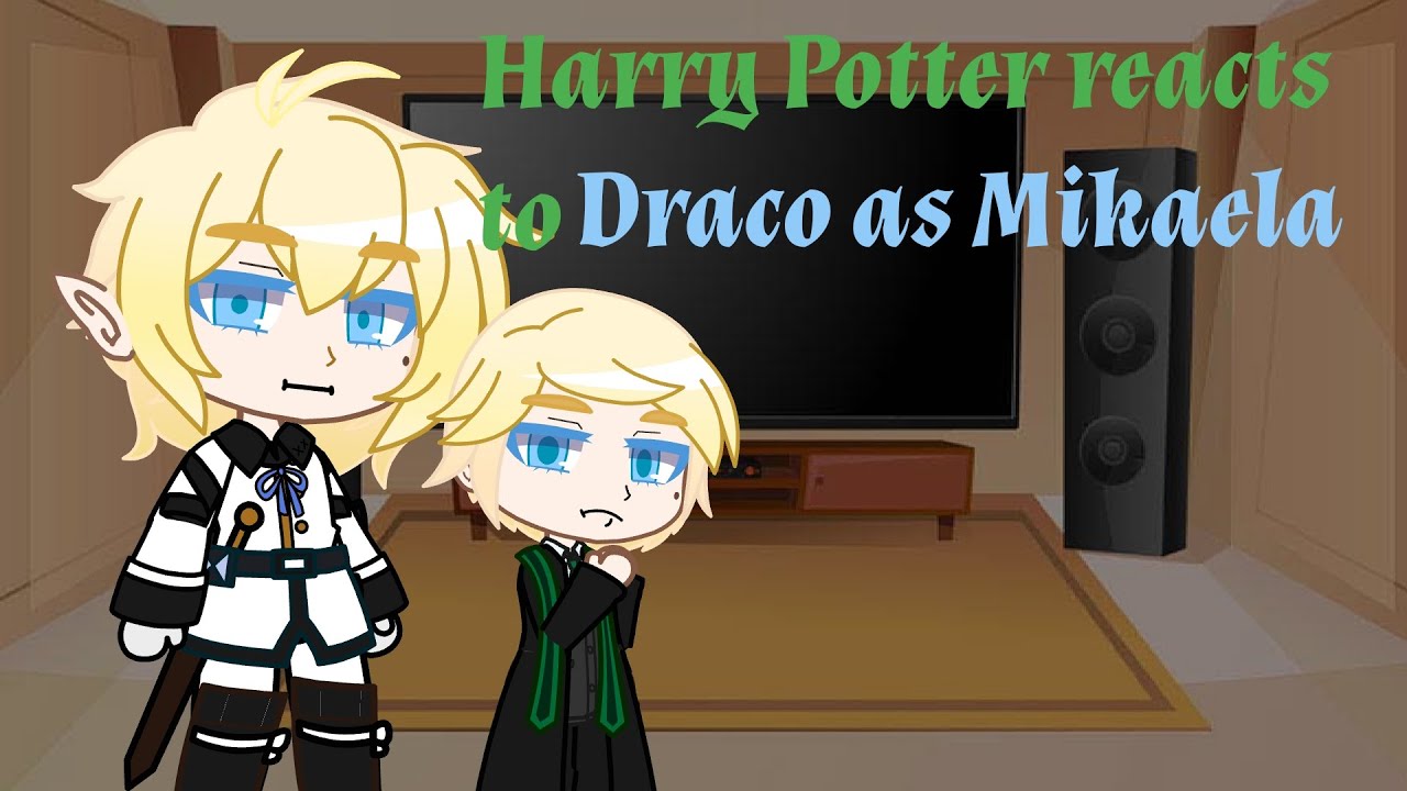 Harry Potter reacts to Draco as Mikaela(SOTE X HP) inspired by @Lxynzie  1/2