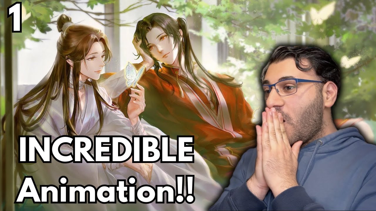 First time watching! Heaven Official's Blessing (Tian Guan Ci Fu) Episode 1 REACTION!!