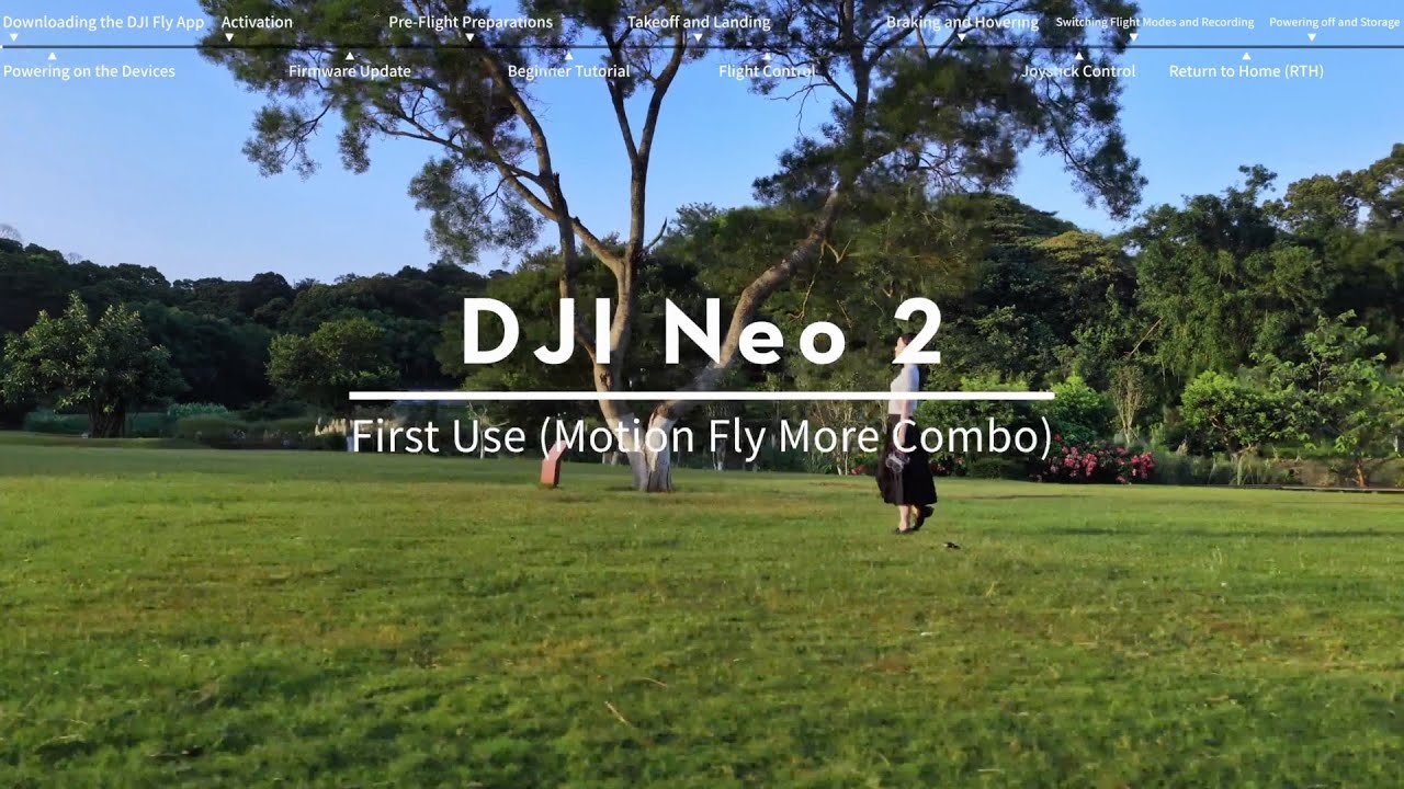 DJI Neo 2: первое использование комплекта Motion Fly More | Официальные обучающие материалы DJI