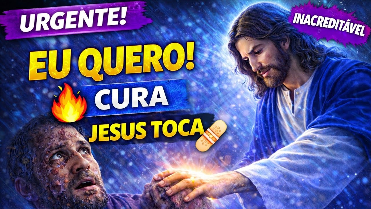 “Eu Quero!” Jesus Pode Curar Suas Feridas | Meditação do Evangelho de Hoje (Lc 5,12-16)