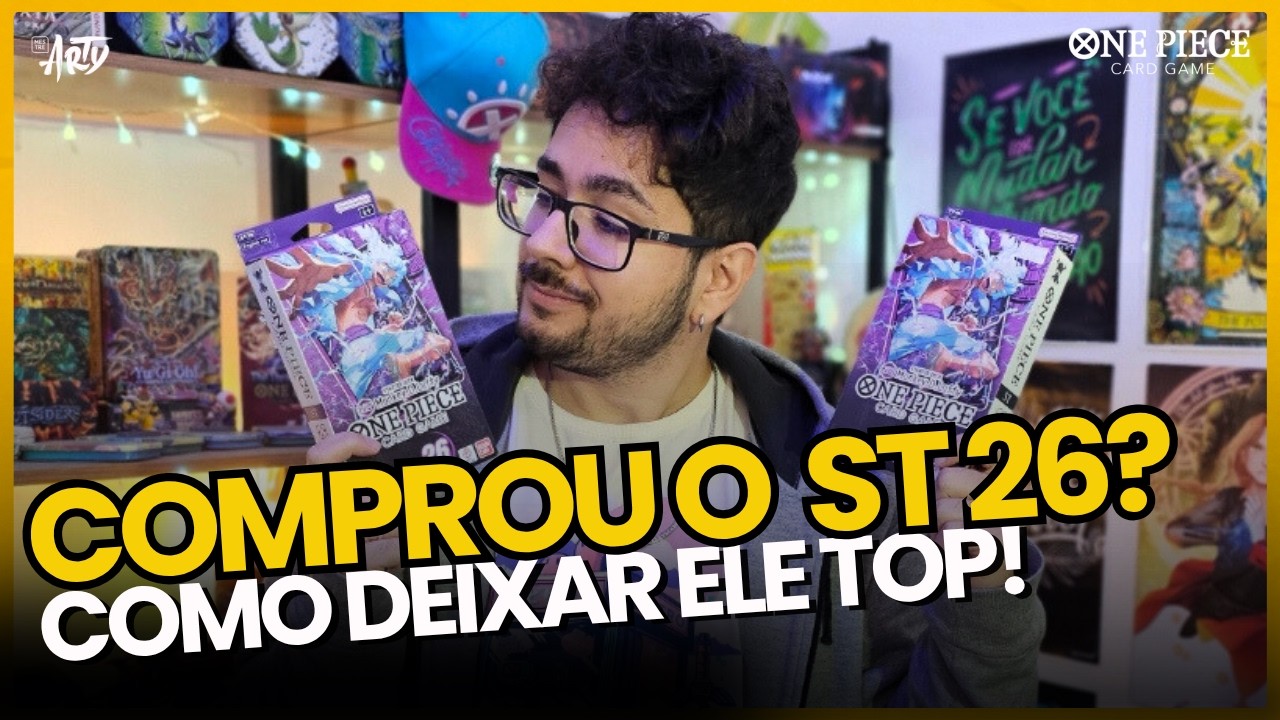 📦Comprei o ST-26 do Luffy: E Agora? Como Turbinar o Deck e Quais Cartas Comprar Primeiro!
