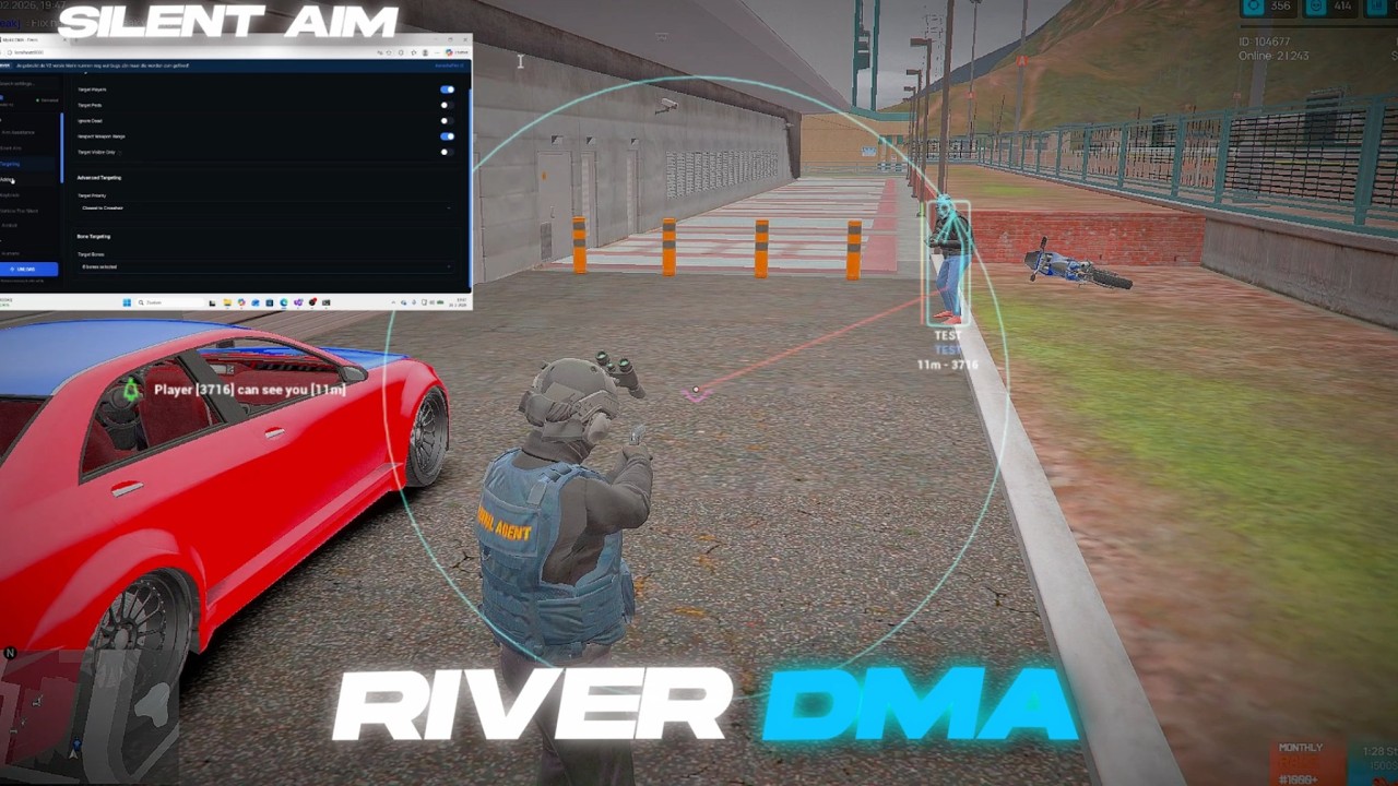 RiverDMA Cheat Menu | Official FiveM Showcase