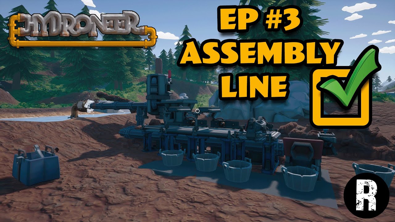 TIER #1 ASSEMBLY LINE...CHECK! - HYDRONEER 2.0 GAMEPLAY