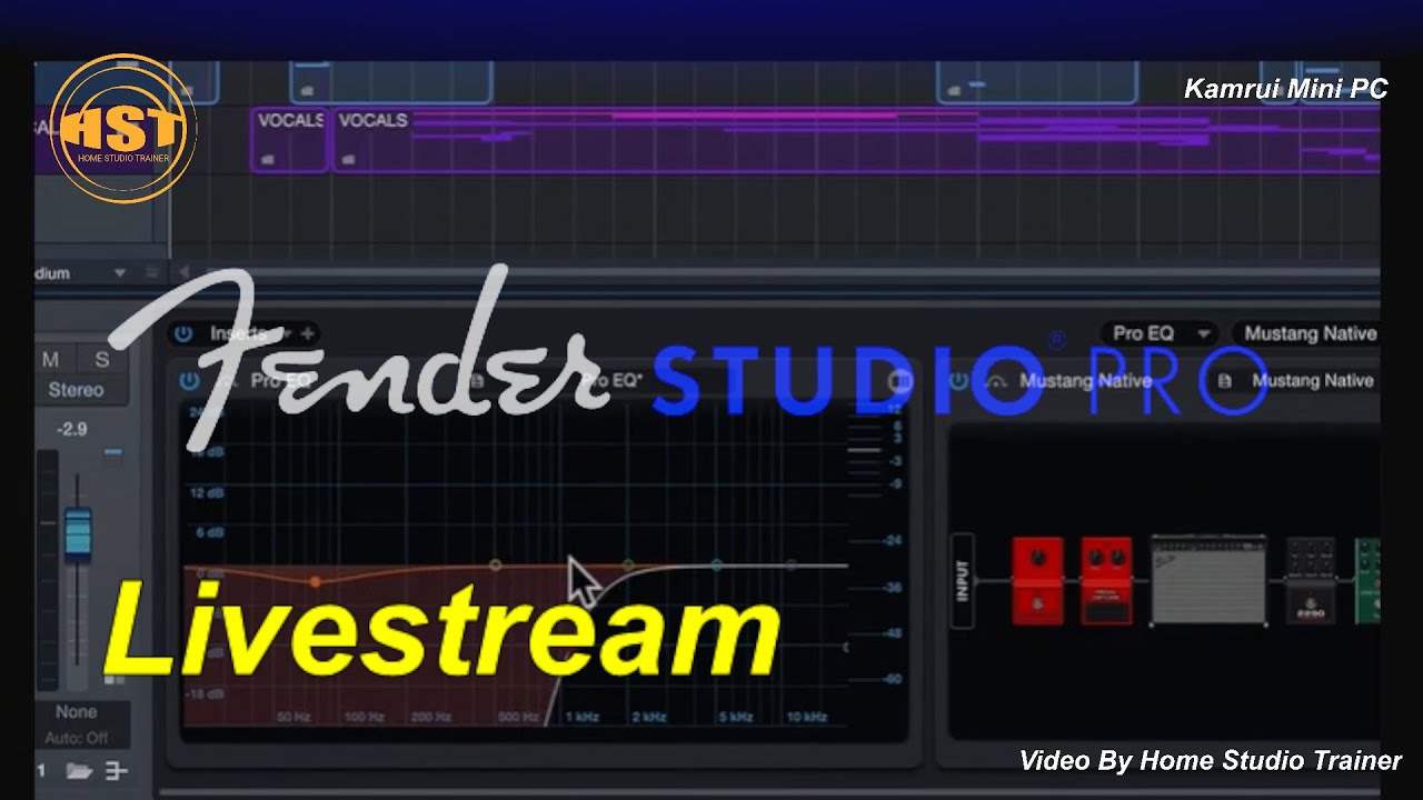 Welcome To Fender Studio Pro Livestream (recorded-no edits)