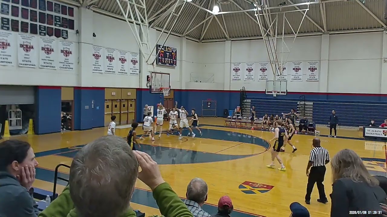 St. Albans Bulldogs JV vs Bullis JV Martin Gymnasium 1/7/26 vid#7