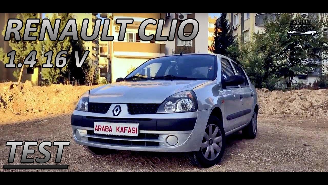 İLK 0 KM ARACIMIZ | 2004 Renault Clio Symbol 1.4 16v TEST, İnceleme