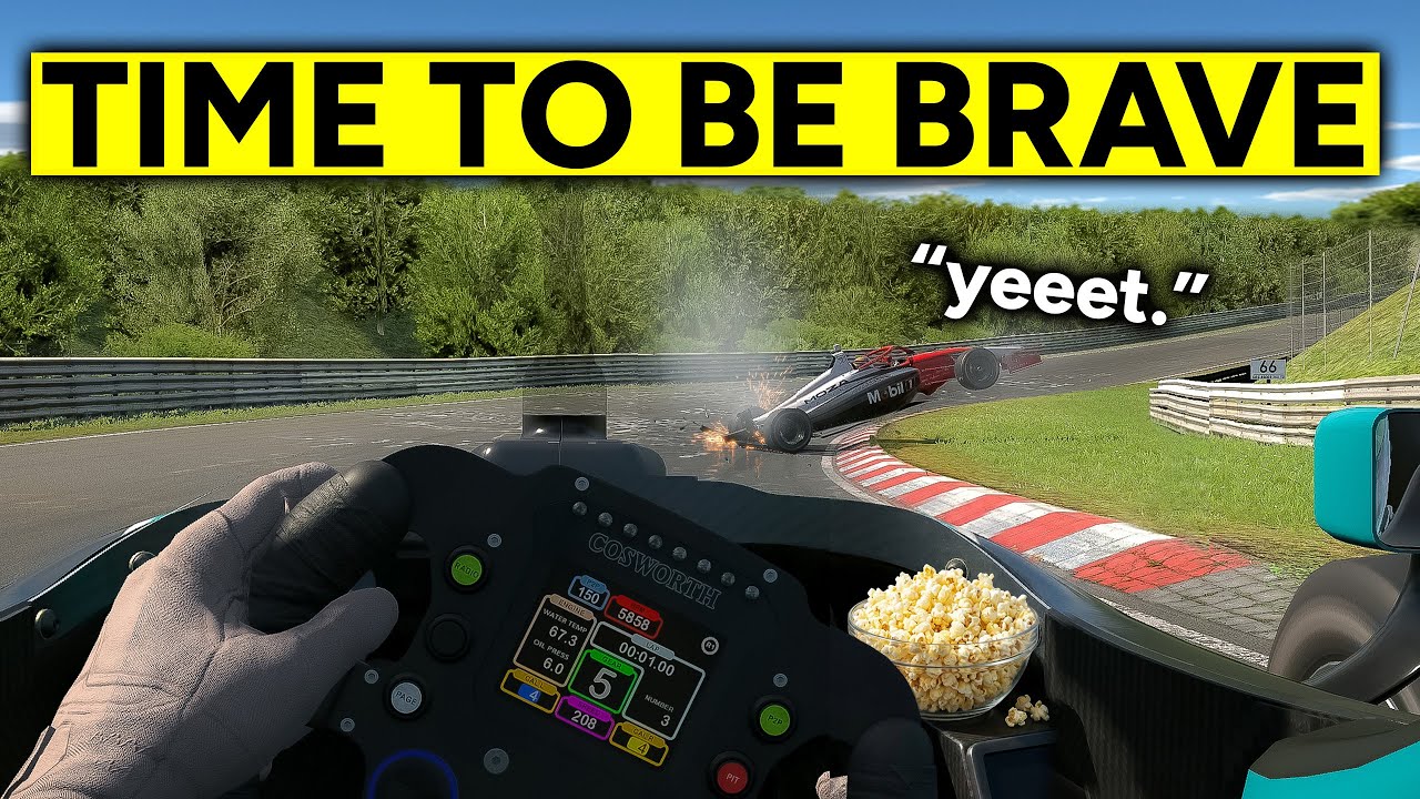 This Car + Nurburgring is Unholy on iRacing
