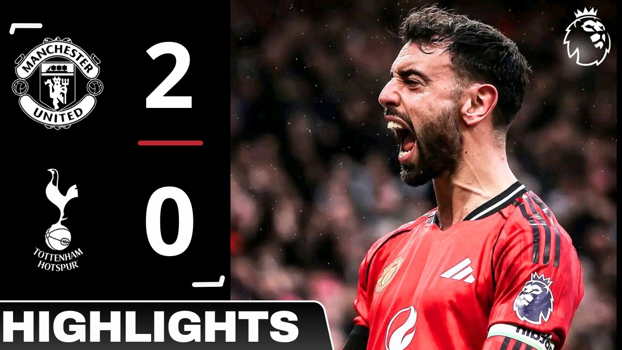Man United vs Tottenham (2-0) – Highlights & All Goals – Premier League 2026 - 4 wins on raw for UTD