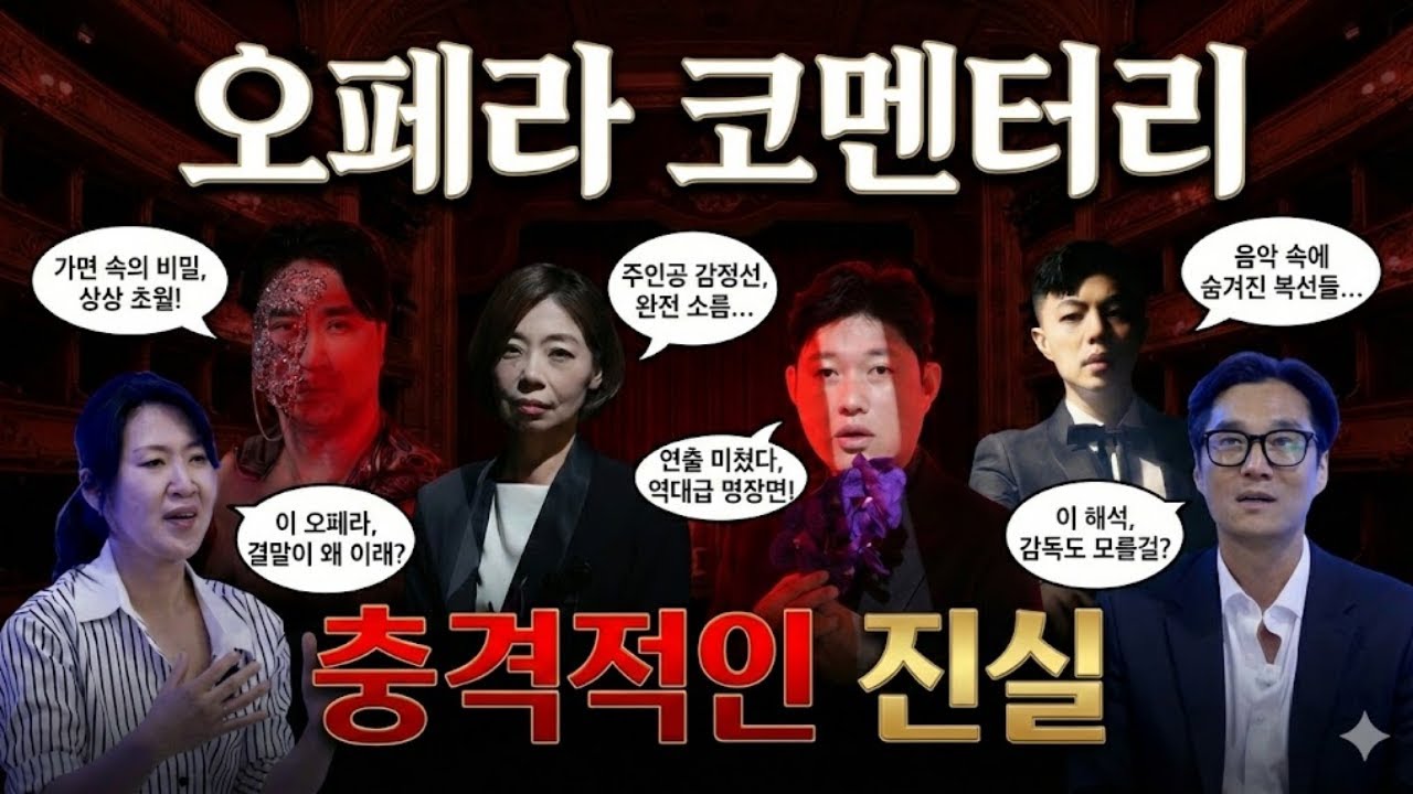 오페라 보다가 소름 돋아서 껐습니다. 이 장면 해석 좀 해주세요;; / 코멘터리4부