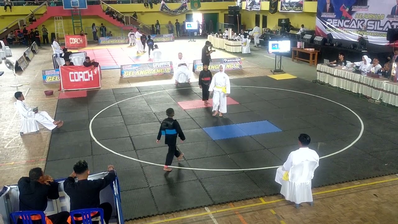 Perlombaan pencak silat KeJURKAB BANYUWANGI Tahun 2025