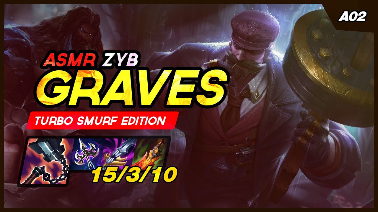 Graves High ELO ASMR | Zyb (Bo) Graves | League Sounds to Fall Asleep and Relax