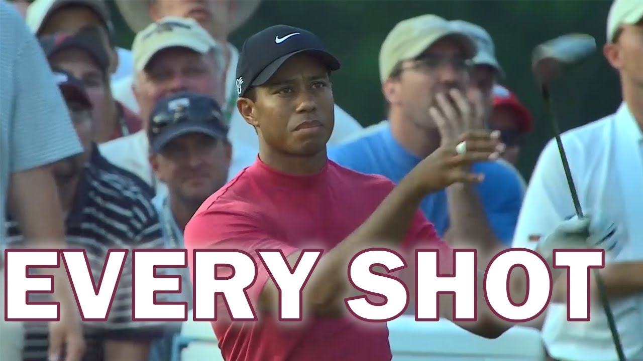Tiger Woods 2007 US Open Final Round | Every Shot Back Nine