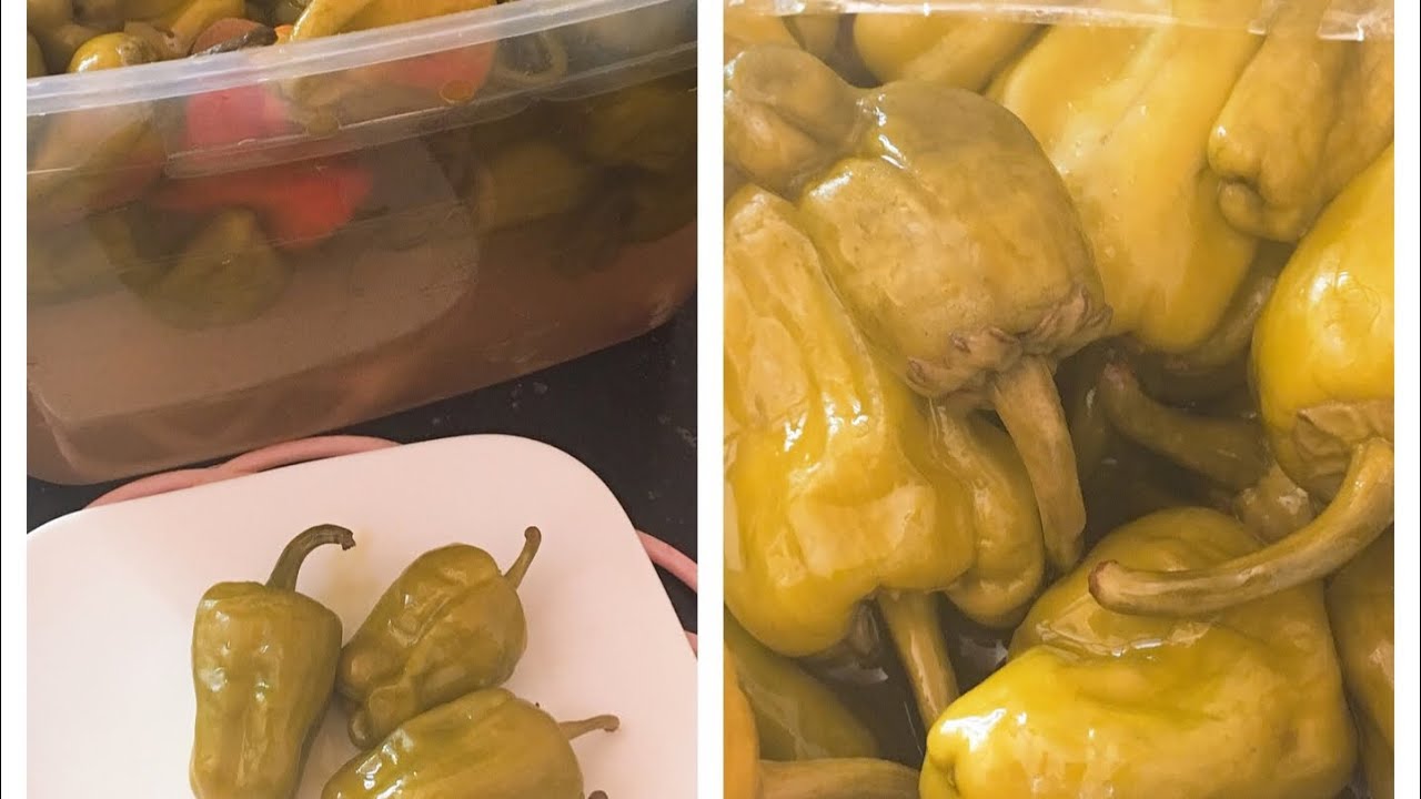 فلفل مرقد 🌶🌶في الخل والماء لفصل الشتاء لعشاق الحار 😋😋