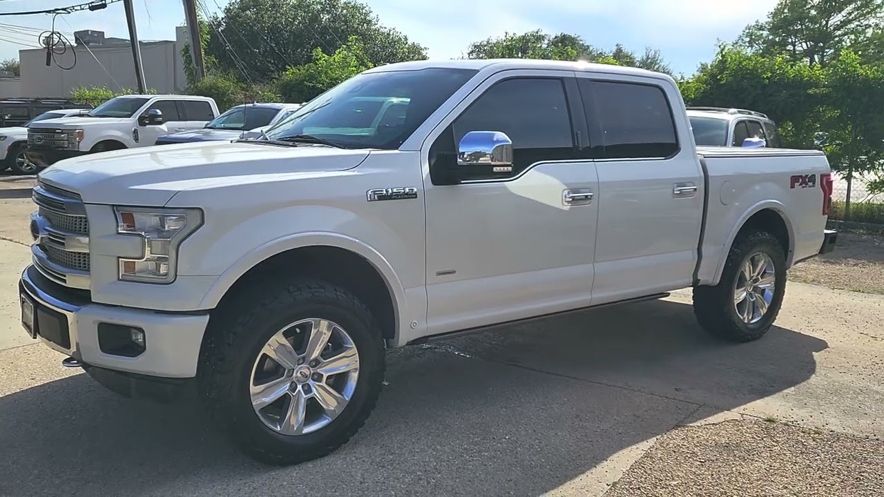 2015 Ford F-150 Platinum 3.5 L Eco-Boost carsandpickups.com (link in the description)