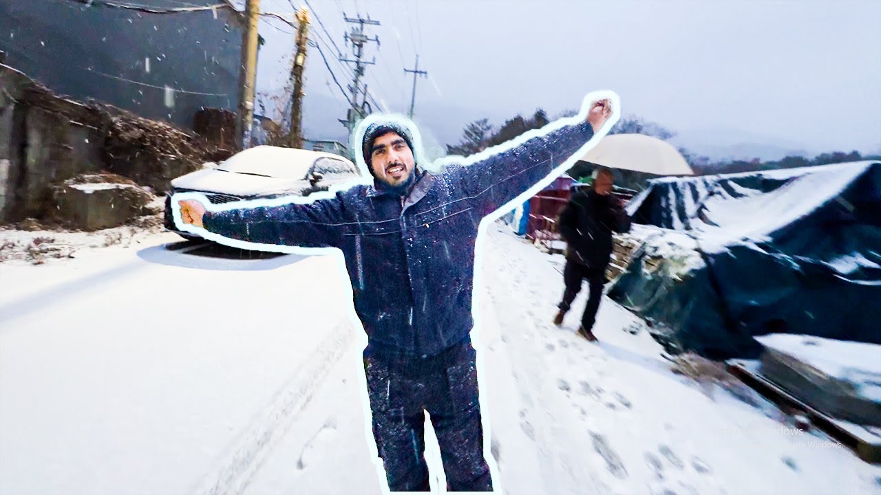 2026 First Snowfall in South Korea🇰🇷