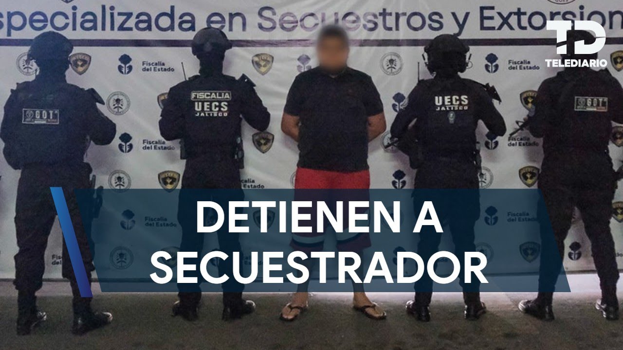 Detienen a miembro de una banda de secuestradores en Guadalajara; operaba en centros nocturnos