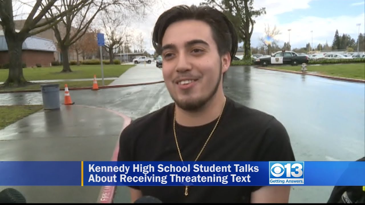 Raw: John F. Kennedy High School Student Talks About Evacuation