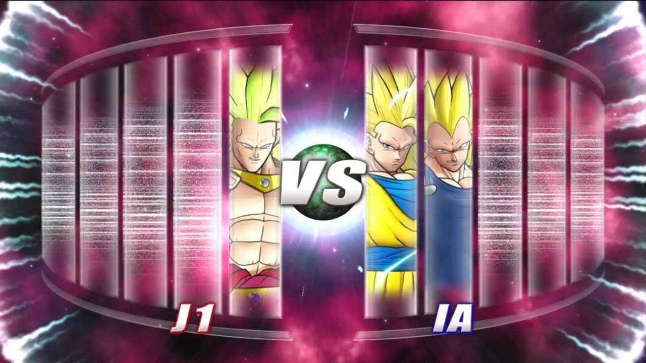 Dragon Ball Raging Blast 2 : SSJ3 Broly VS SSJ3 Goku & SSJ3 Vegeta (Enhanced)