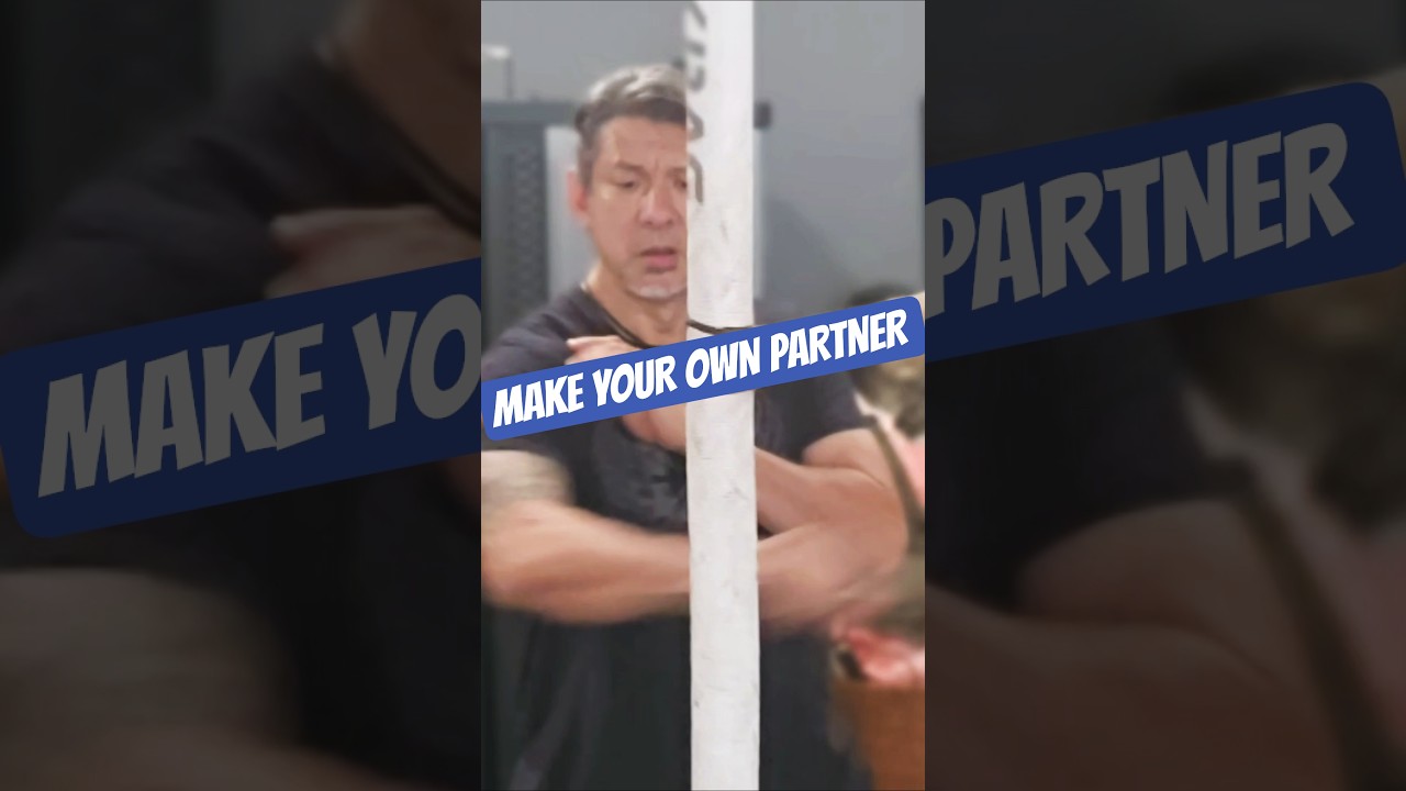 Make your own training Partner #filipinomartialarts #marcaidakali #dougmarcaida #forgedinfire #how