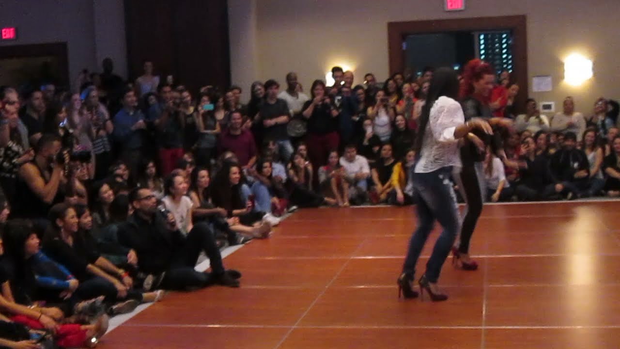 JORJET ALCOCER & GRISELLE PONCE  PACHANGA (MINI DEMO) HOUSTON SALSA CONGRESS