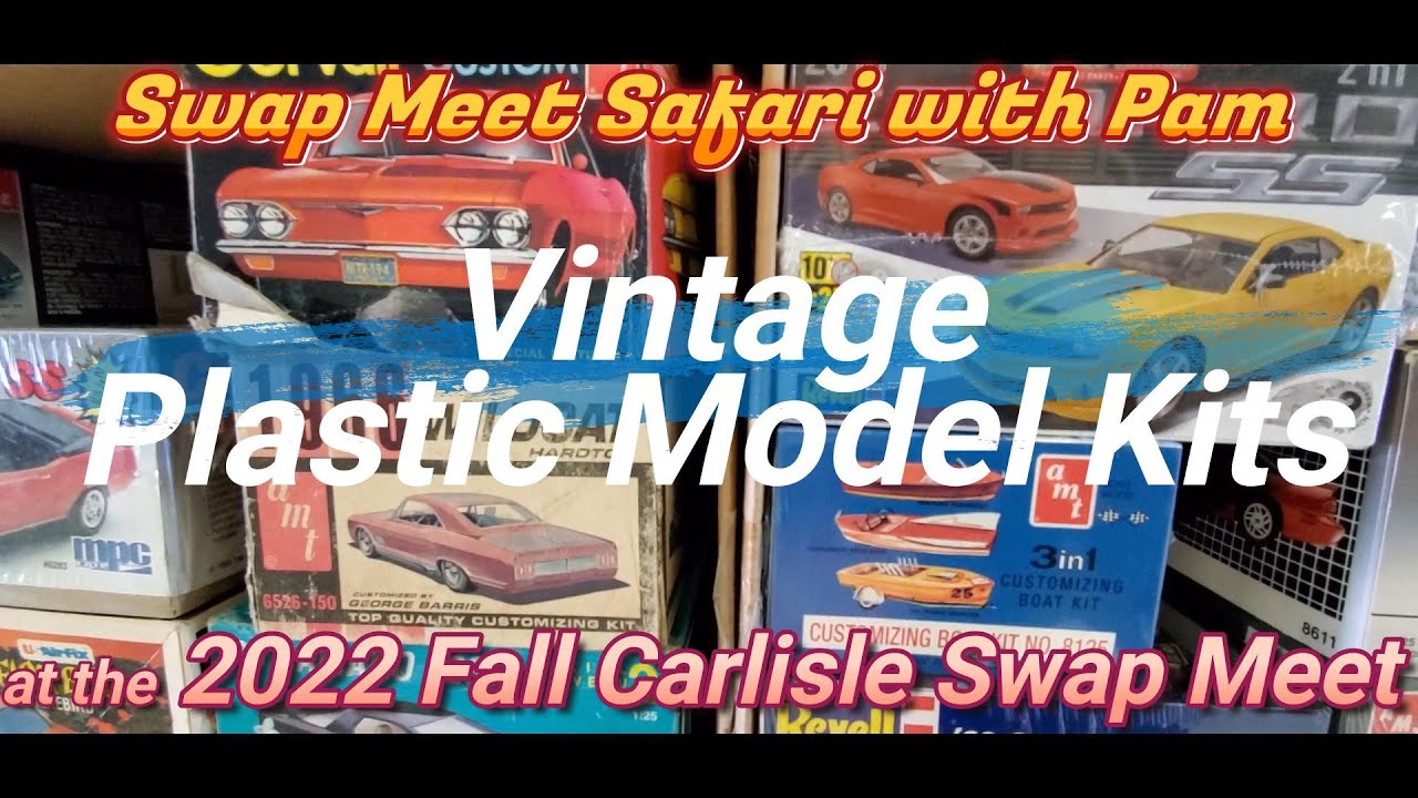 Vintage Plastic Model Kits at 2022 Fall Carlisle Swap Meet #plasticmodel  #plasticmodels #carlisle