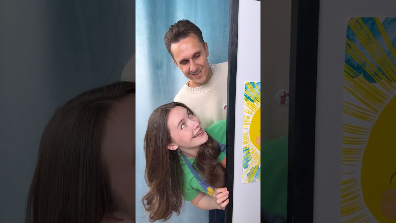 CAN YOU FINISH IT, MOM & DAD? 🖍️ A FAMILY LOVE STORY ❤️✨ #shorts #kids