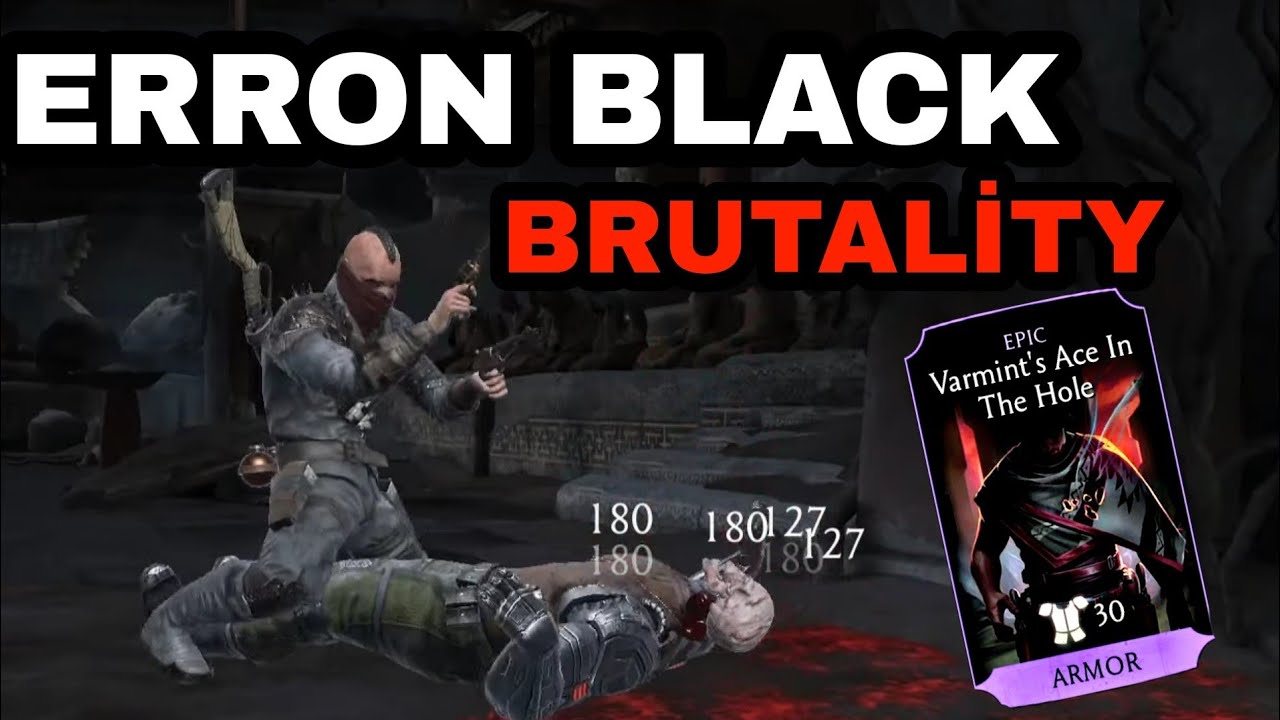 KURŞUN MANYAĞI ETMEK🔫 | ERRON BLACK BRUTALİTY | Mk Mobile | Phoentes