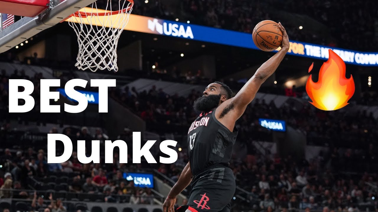 James Harden's BEST career DUNKS