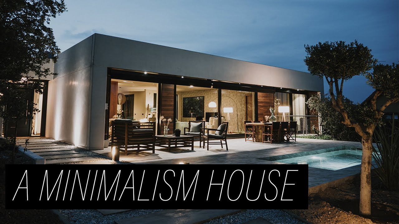 Visita una CASA PREFABRICADA DE HORMIGÓN MINIMALISTA 🏠