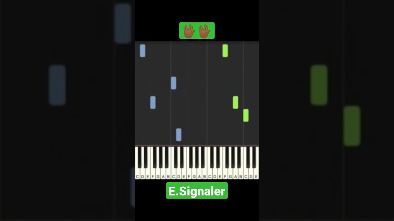 Damso - E.Signaler 😱😍😱😋 ( INSTRU piano Tuto FACILE )