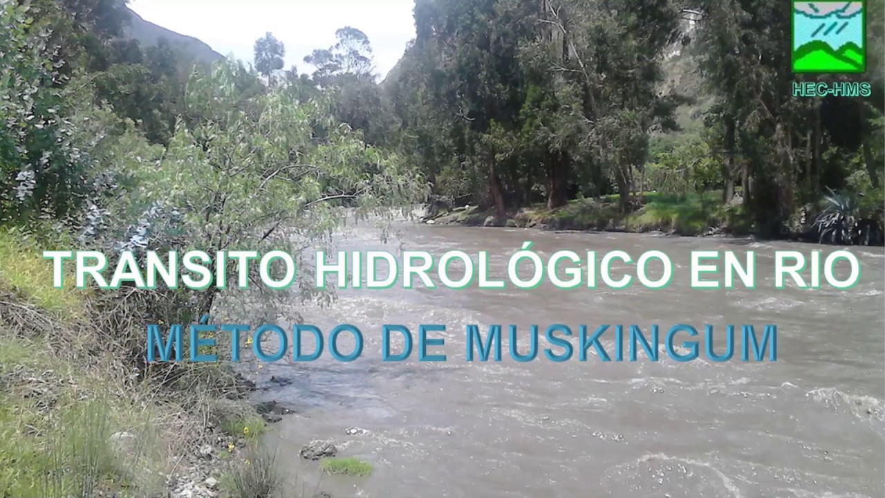 TUTORIAL DE HEC-HMS 4.4:  TRANSITO HIDROLÓGICO EN RIO, MÉTODO DE MUSKINGUM