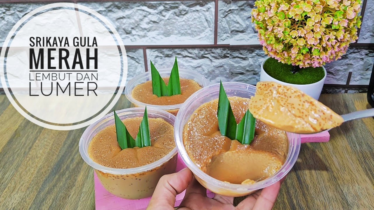 SRIKAYA GULA MERAH LEMBUT DAN LUMER DIMULUT