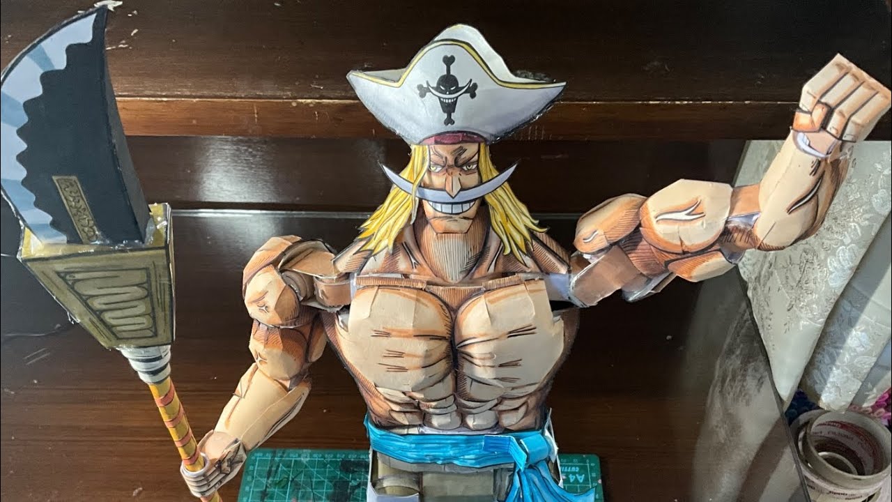 Making Whitebeard paper model (Part-2) !!