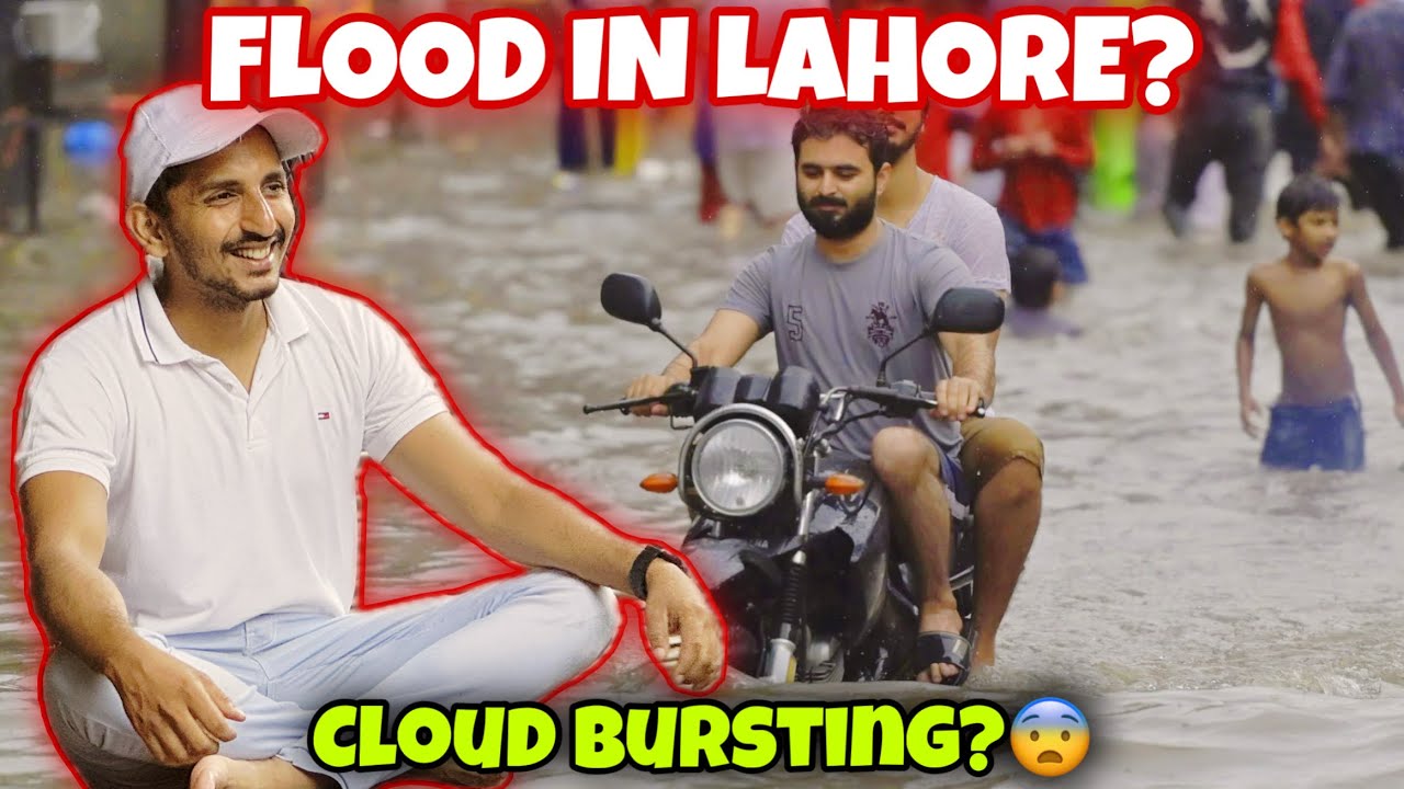Lahore's Latest Flood update on canal road ‼️ | Cloud bursting in Lahore? 🤔 | 70 got some new shoes 
