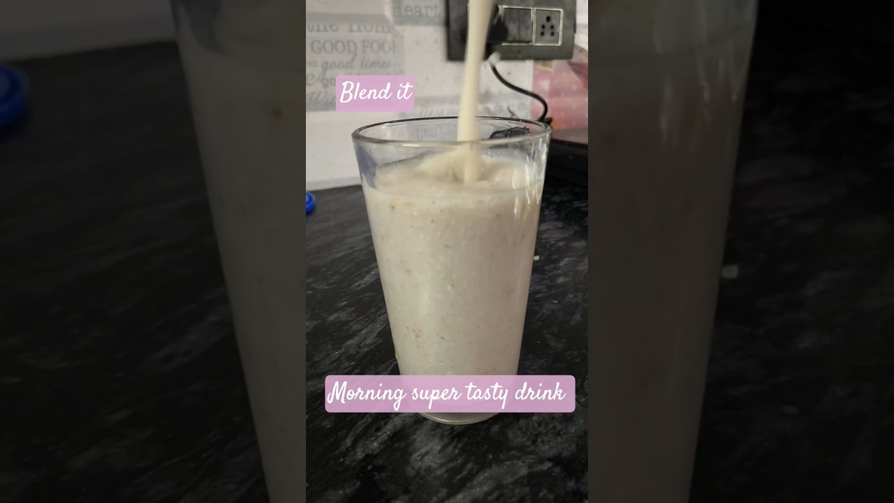 Morning Drink for Super Health | Dry Fruit Energy Drink | सुबह की हेल्दी ड्रिंक 