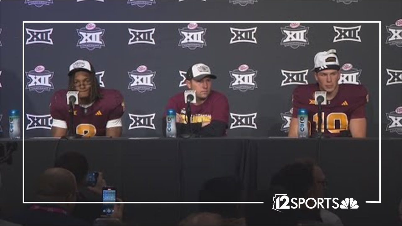 ASU football *FULL* Big 12 Championship postgame press conference
