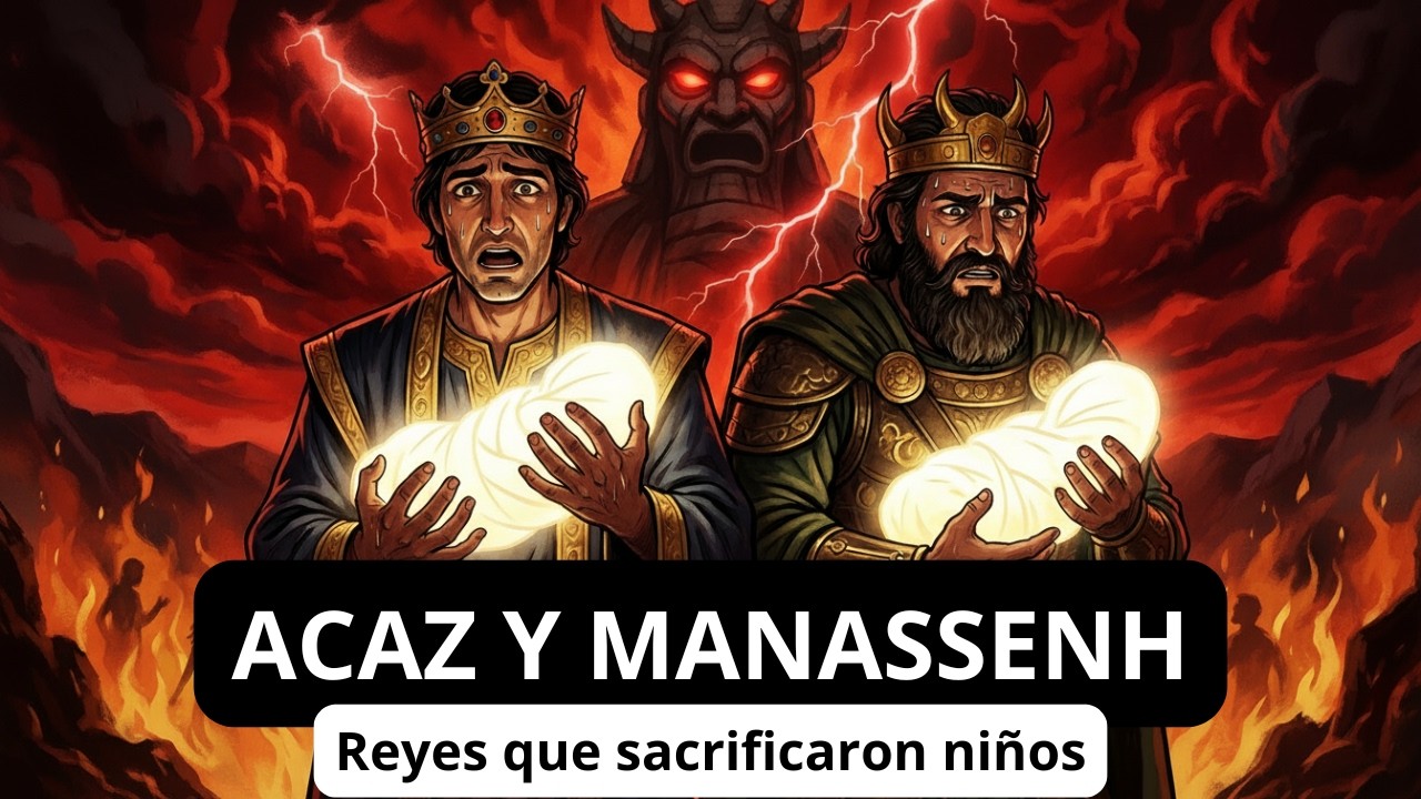 Cómo los reyes de Judá recurrieron al sacrificio de niños: Historia bíblica de Acaz y Manasés animad