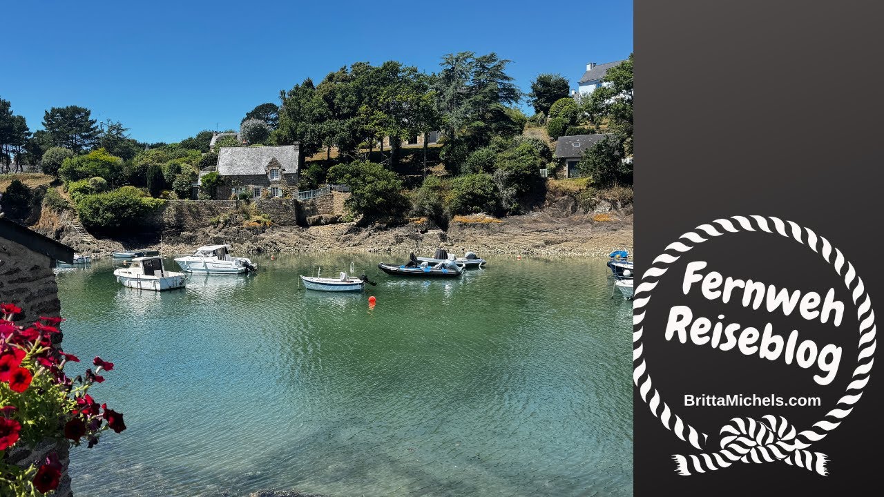 Bretagne mit den Departement Finistère und Morbihan