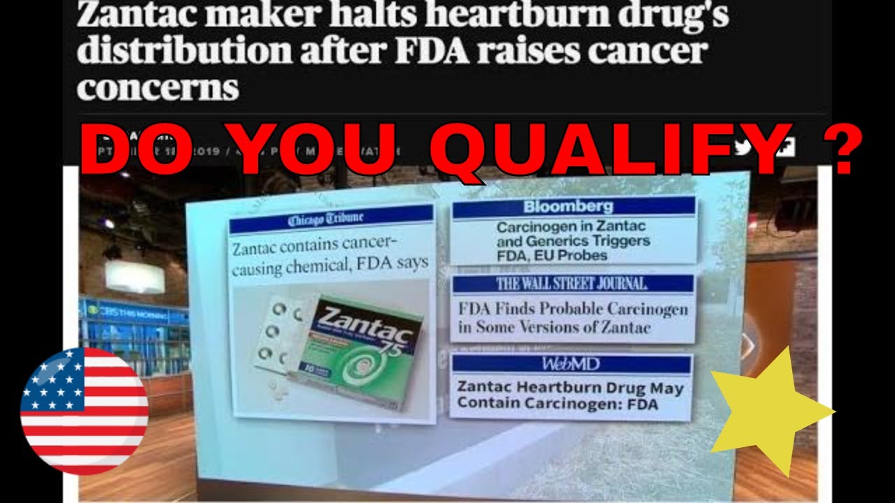 ZANTAC recalled for CAUSING CANCER: Stomach, BLADDER, Liver, KIDNEY, Esophagus, PANCREAS, etc.