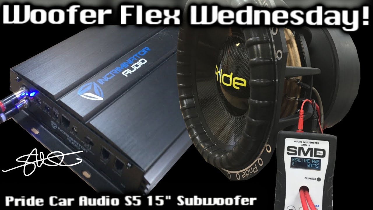 Crazy Russian Subwoofer Flex! Pride Car Audio S5 15