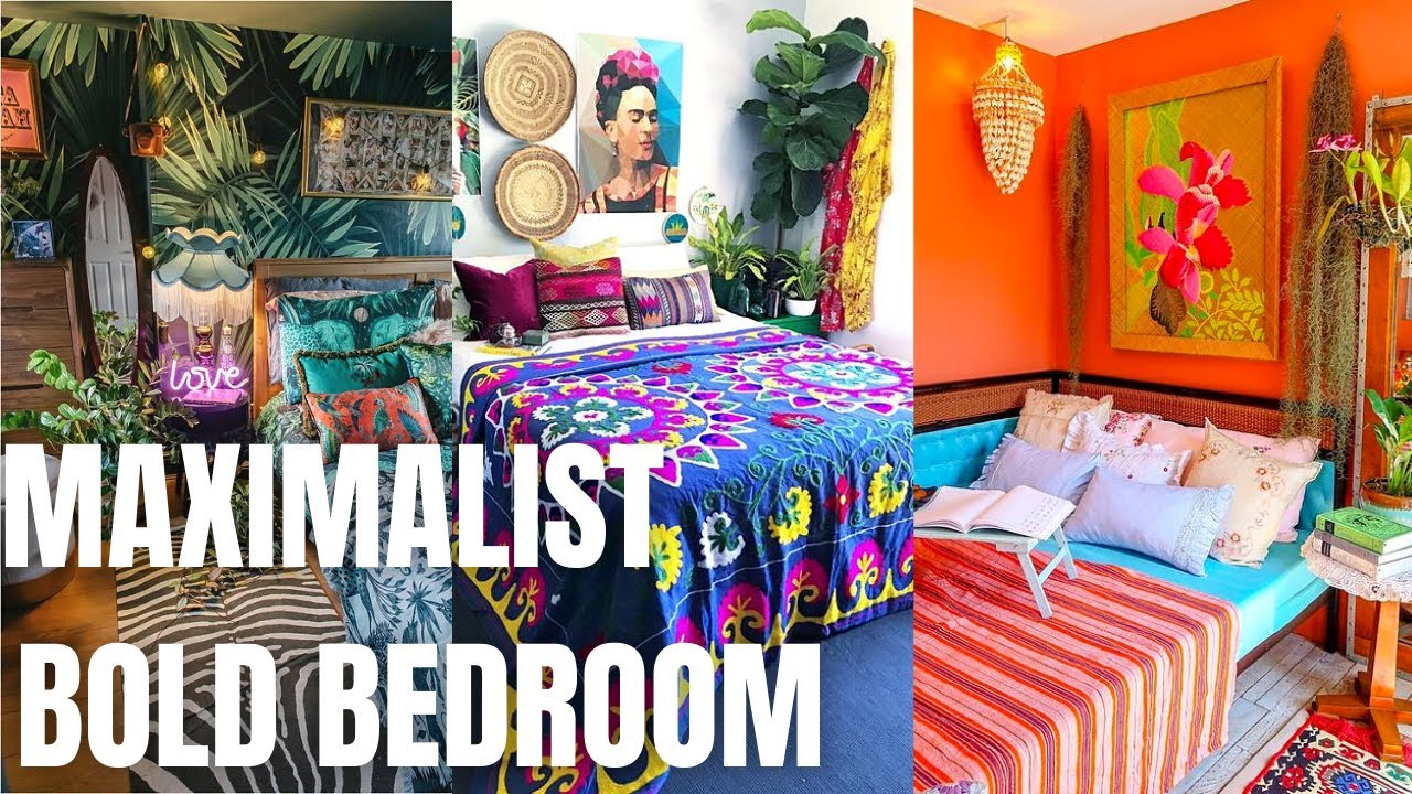 Stunning Maximalist Bedroom Decor. Maximalist Bedroom Design Ideas and Inspirations.